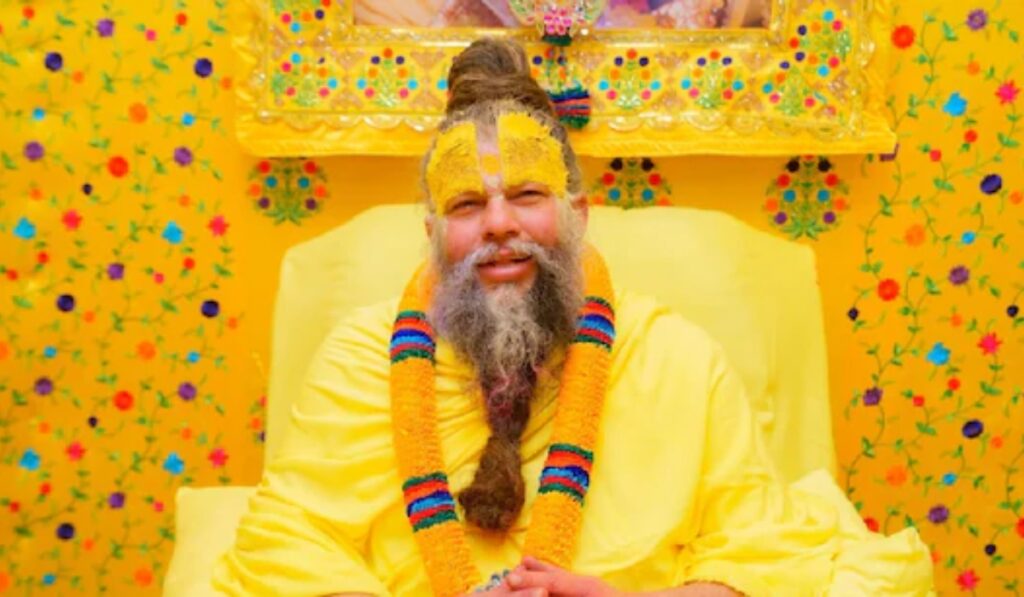 Debina Gurmeet visit Premanand Maharaj
