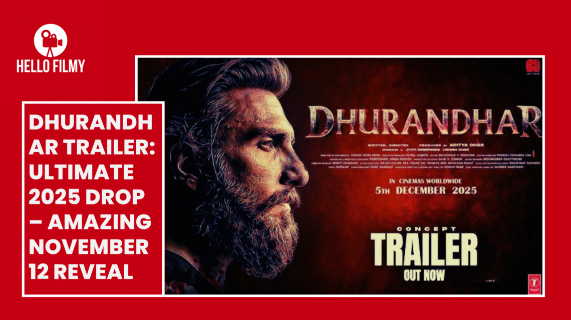 Dhurandhar Trailer: Ultimate 2025 Drop – Amazing November 12 Reveal