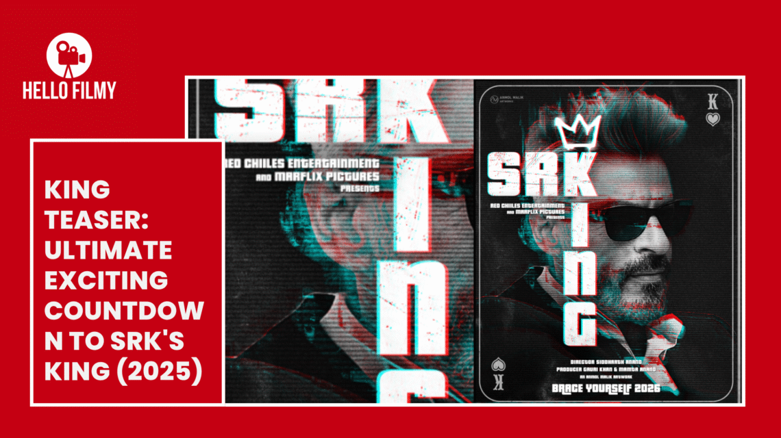 King Teaser Ultimate Exciting Countdown to SRK's King (2025)